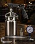 Spray gun to apply Narrowtrax