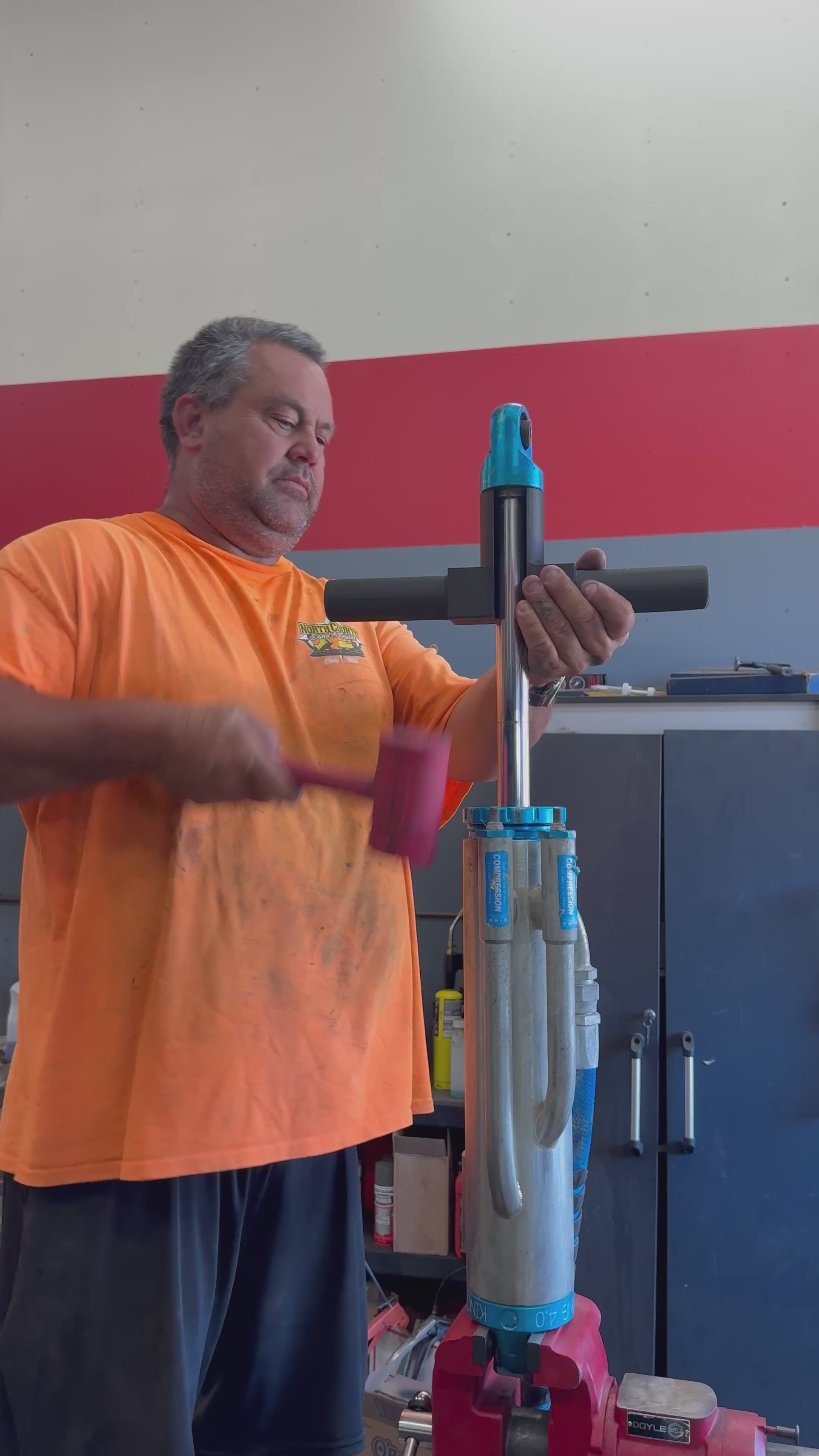 Shock seal head tool